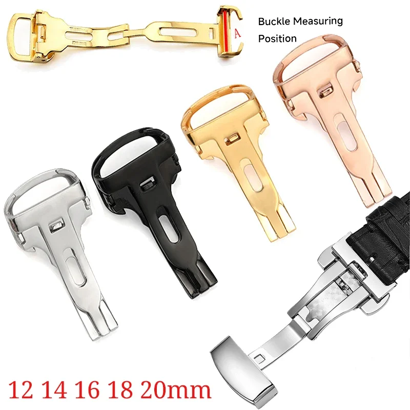 hot Watch Buckle Stainless Ste - đánh giá và giá Butterfly Clasp Deployant