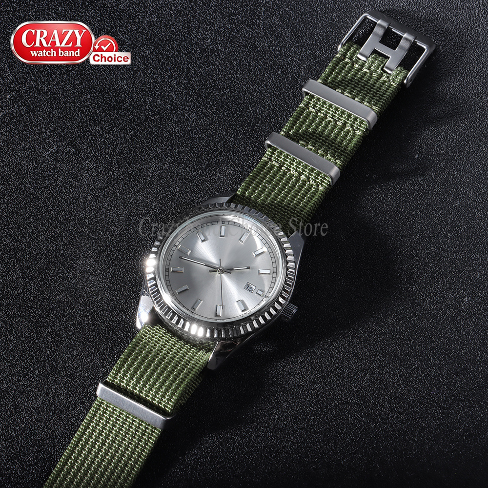 High Quality Nylon for Hamilto - đánh giá và giá Canvas Strap Watch