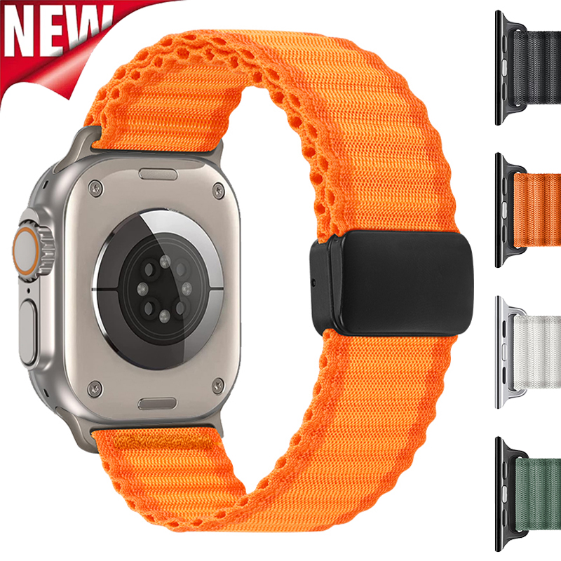 Trail Nylon Magnetic Strap for - đánh giá và giá Milanese Loop Magnetic