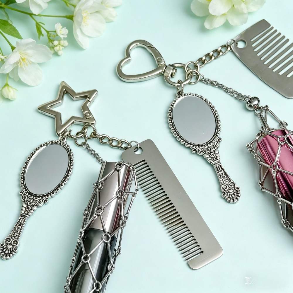Vintage Metal Mesh Lipstick Ba - đánh giá và giá Mesh Strap Metal