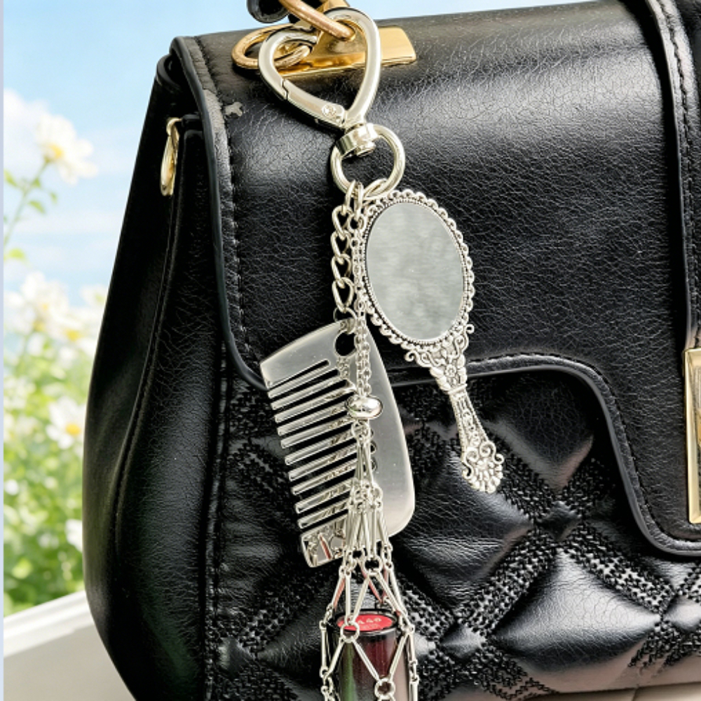 Vintage Metal Mesh Lipstick Ba - đánh giá và giá Mesh Strap Metal