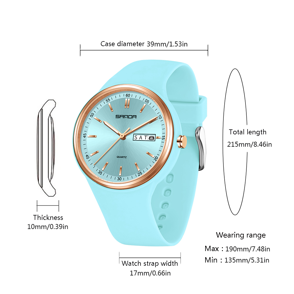 Fashion Calendar High Guality  - đánh giá và giá Silicone Band Women